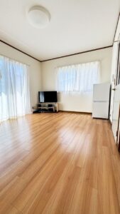 洋室８帖【賃貸情報】コーポフォレスト101号室　家電付＆ペット可