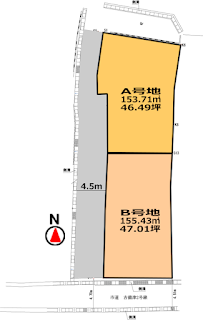 吉備津区画図